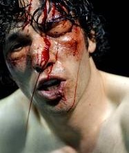 Francesco Venditti in una scena del cortometraggio Le mie mani a colori, diretto da Enzo De Camillis