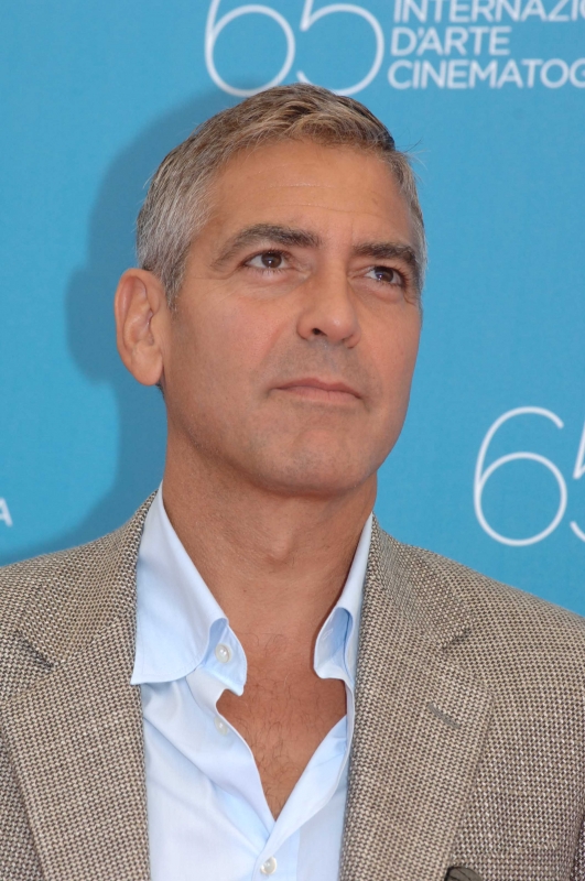 65Esima Mostra Del Cinema Di Venezia Clooney Durante La Presentazione Di Burn After Reading Dei Fratelli Coen 86683