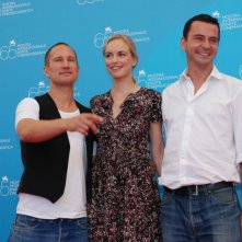 65. Mostra del Cinema di Venezia: Nina Hoss con il cast del film Jerichow