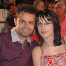 Andrea De Rosa e la sua compagna Crisula Stafida al Magna Grecia Film Festival 2008