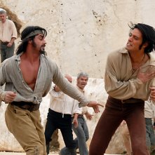 Gabriel Garko in una scena drammatica della fiction Il sangue e la rosa