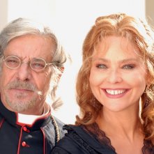 Ornella Muti con Giancarlo Giannini nella miniserie Il sangue e la rosa