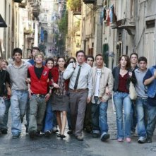 Sergio Castellitto Con I Ragazzi Del Rione Sanita Nella Miniserie O Prosessore 86990