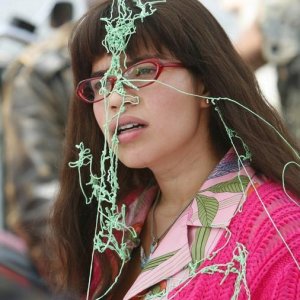 America Ferrera  nel primo episodio della terza stagione della serie tv Ugly Betty