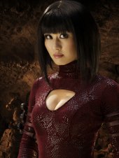 Eriko Tamura in un'immagine promozionale del film Dragonball
