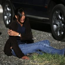 Giulia Bevilacqua in una scena di Distretto di Polizia 8