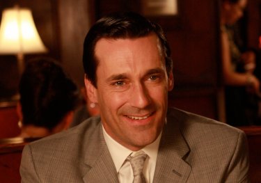 Jon Hamm in una scena dell'episodio The New Girl di Mad Men