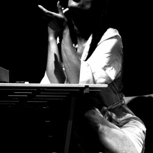 Francesca Luzzi in scena a teatro