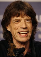 Una foto di Mick Jagger