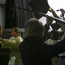 Bernadette Peters, Chandra Wilson e Ellen Pompeo sul set di Grey's Anatomy, episodio: Dream a little dream of me