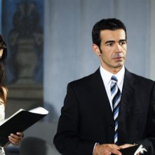 Fabio Galli in una scena della soap Centovetrine