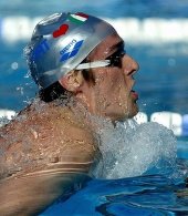 Il nuotatore Leonardo Tumiotto