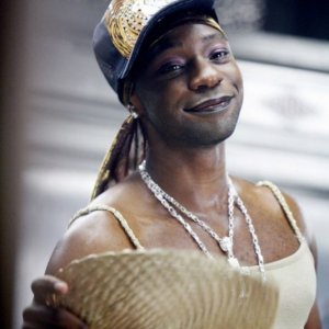 Nelsan Ellis in una scena del secondo episodio della serie True Blood