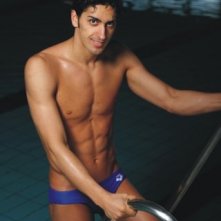 Un'immagine del campione di nuoto Filippo Magnini