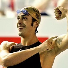 Un'immagine del nuotatore Filippo Magnini