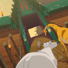 Un'immagine tratta dal film d'animazione L'arca di Noè