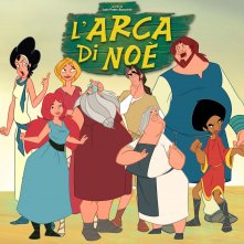 Un wallpaper del film animato L'arca di Noè
