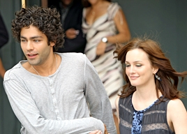 Adrian Grenier e Leighton Meester in una scena dell'episodio 'Unlike a Virgin' della quinta stagione di Entourage
