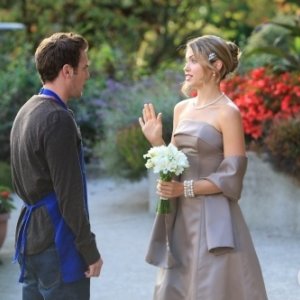 Bret Harrison e Pascale Hutton nell'episodio L'amore non esiste di Reaper