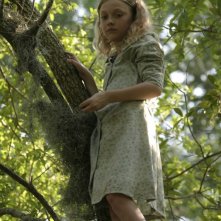 Dakota Fanning in una scena di Hounddog