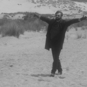 Fabrizio Gifuni in un'immagine del film Beket, diretto da Davide Manuli