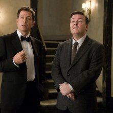 Greg Kinnear E Ricky Gervais In Una Sequenza Del Film Ghost Town 88649