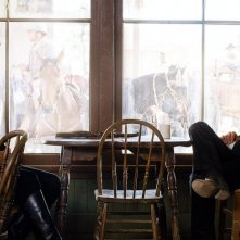 Jeremy Irons e Ed Harris in una scena del western Appaloosa