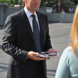 Thomas Gibson è l'agente speciale Aaron Hotchner nell'episodio 'The Angel Maker' della quarta stagione di Criminal Minds