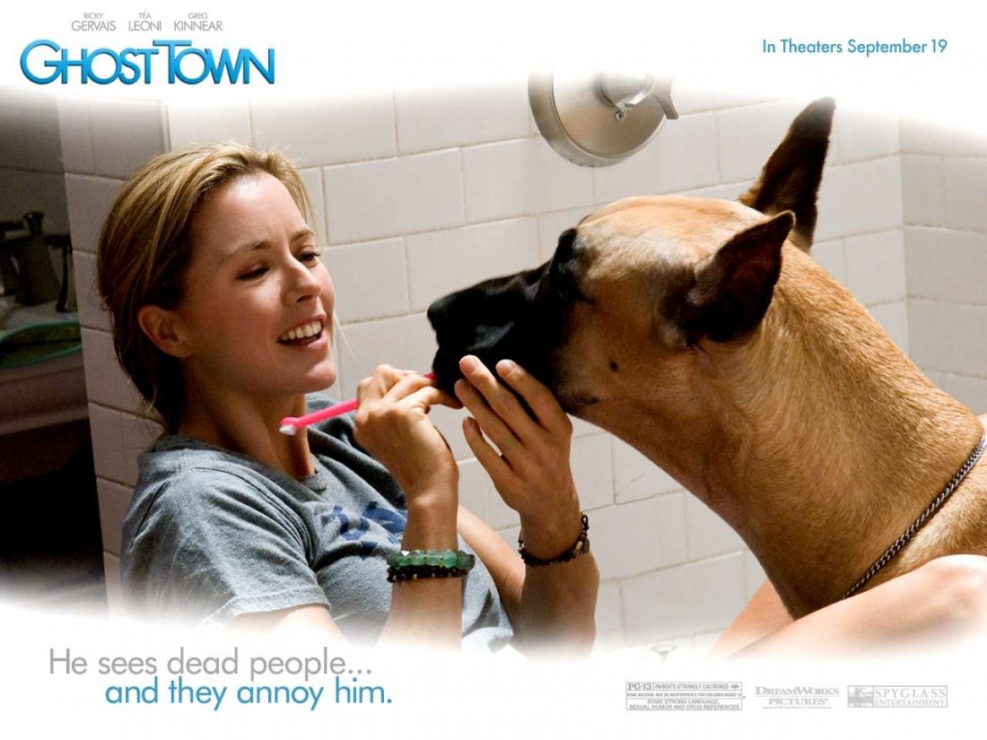 Un wallpaper del film Ghost Town con Téa Leoni 88613 Movieplayer.it