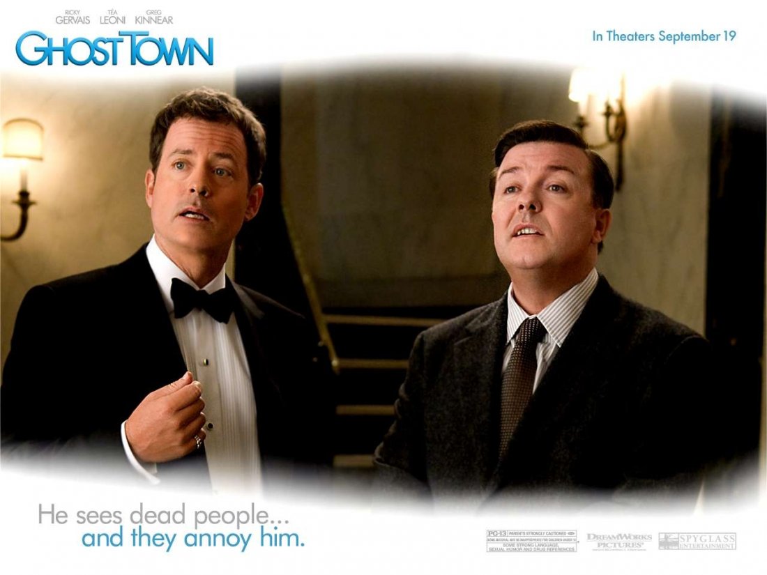 Wallpaper Del Film Ghost Town Con Ricky Gervais E Greg Kinnear 88612