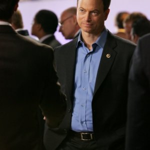 Gary Sinise nell'episodio 'Turbulence' della serie CSI New York