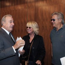 Biagio Agnes e Loretta Goggi alla presentazione della collana 'I grandi sceneggiati della televisione italiana'