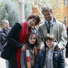 Veronica Pivetti, Ludovica Gargari, Paolo Conticini e Federico Russo in una scena di Provaci ancora Prof! 3