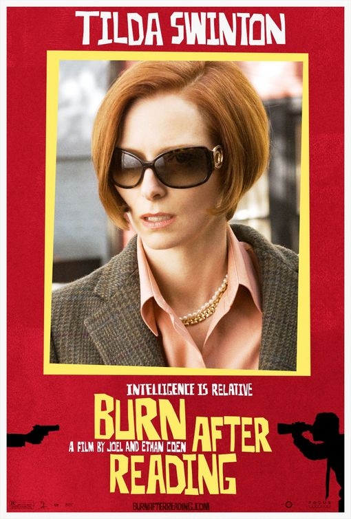 Character Poster Per Tilda Swinton Burn After Reading 89310