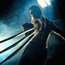 Hugh Jackman in una scena del film X-Men Origins: Wolverine  (2009)