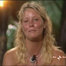 Isola dei Famosi 6: la soubrette Flavia Vento durante la seconda puntata