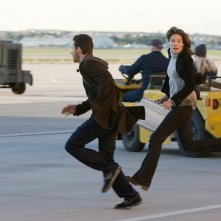 Shia LaBeouf e Michelle Monaghan in un'immagine del film Eagle Eye