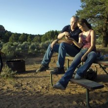 Tim Robbins e Rachel McAdams in una scena del film The Lucky Ones