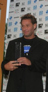 Fabio Olmi in occasione della premiazione Diamanti al Cinema