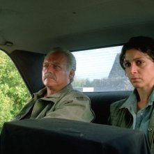 Giorgio Colangeli e Donatella Finocchiaro in una scena del film I galantuomini