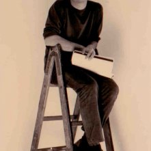 Il regista Davide Ferrario sul set del film Anime Fiammeggianti