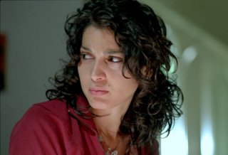 Un primo piano di Donatella Finocchiaro, protagonista del film I galantuomini