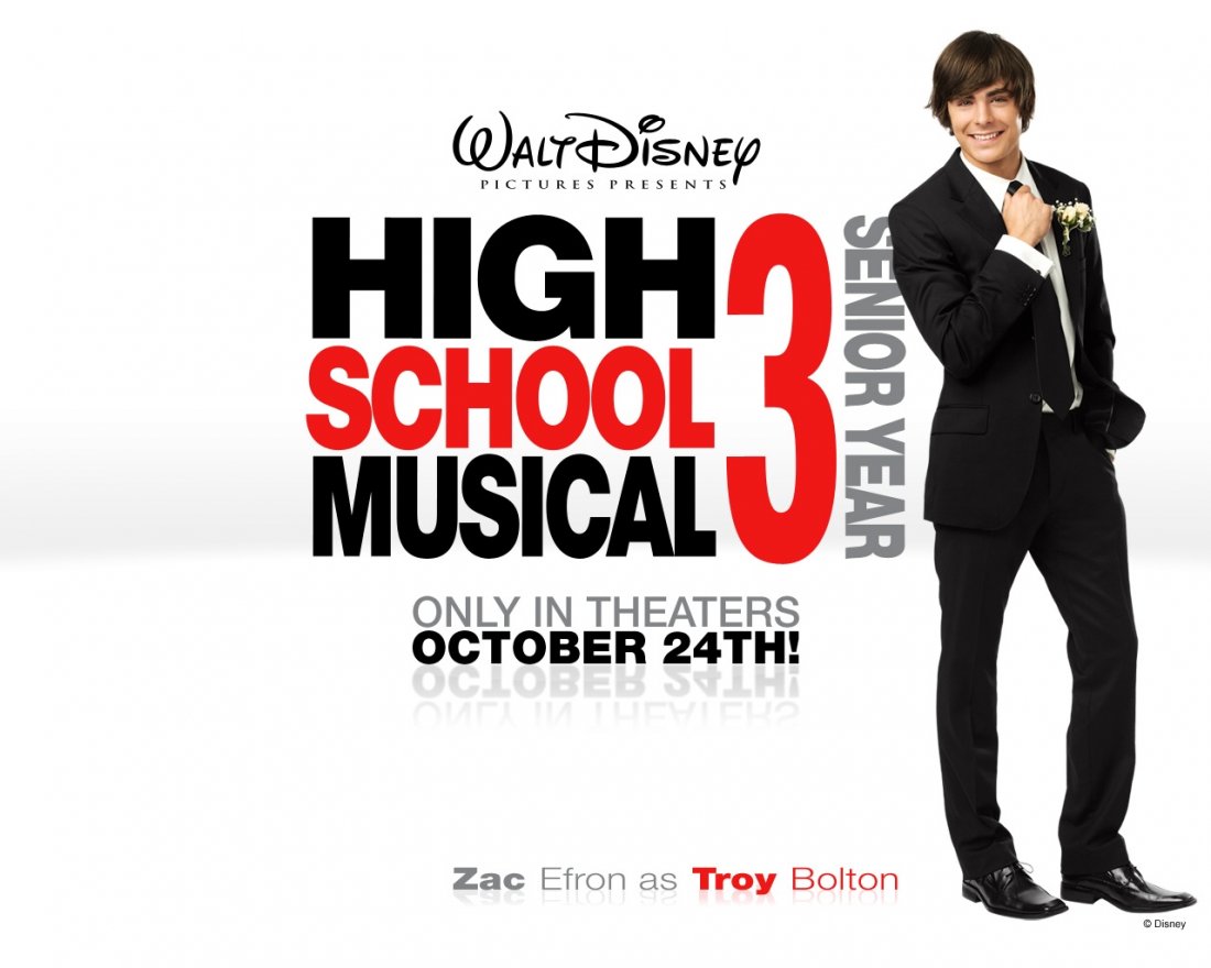 Wallpaper Di High School Musical 3 Con Zac Efron 90067