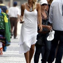 La Hunziker sul set del 'cinepanettone' Natale a Rio de Janeiro