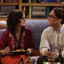 Leonard (Johnny Galecki) e Leslie (Sara Gilbert) in una scena dell'episodio The Codpiece Topology (The Big Bang Theory, stagione 2)
