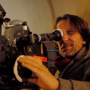 Massimo Spano sul set della fiction Una madre