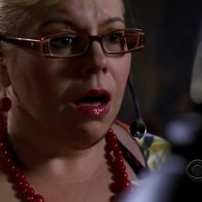Kirsten Vangsness  in un momento dell'episodio 'Mayhem' della serie Criminal Minds