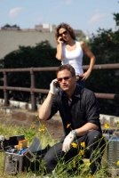 Melina Kanakaredes e Gary Sinise nella premiere della quinta stagione di CSI NY, episodio 'Veritas'