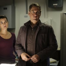 Michael Weatherly E Cote De Pablo In Un Momento Dell Episodio Agent Afloat Della Serie Tv Navey Ncis 90416