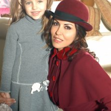 Sabrina Ferilli nei panni di Anna Modigliani in una immagine promo della fiction Anna e i cinque